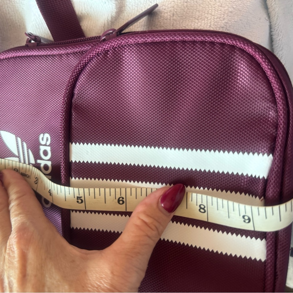 Adidas Burgundy Mini Backpack - Picture 3 of 7